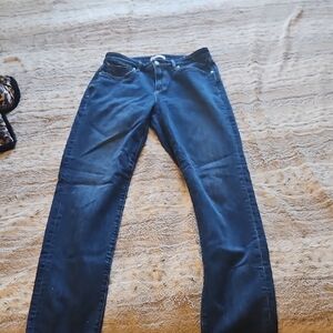 LOFT Dark Blue Straight Leg Jeans